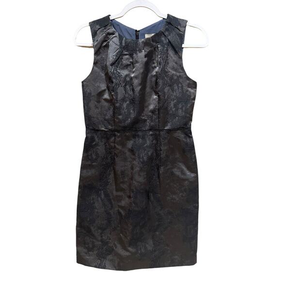 LOFT Dresses & Skirts - NWT LOFT Ann Taylor Women's Gray Watercolor Sleeveless Sheath Dress Size 4P NEW